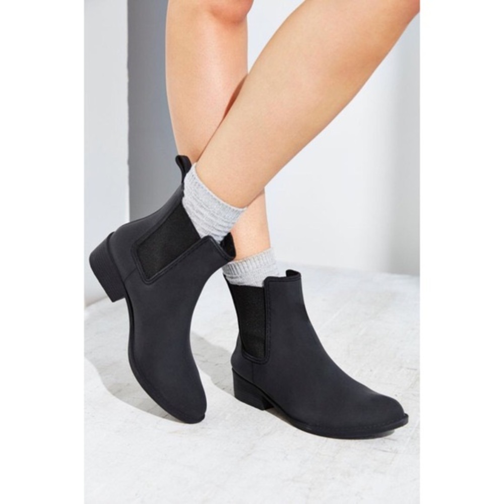 Jeffery Campbell Matte Rain Booties